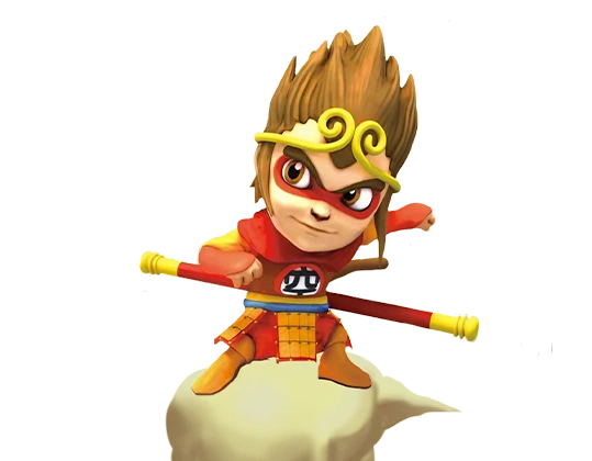 Mascot character for 918Kiss slot games.